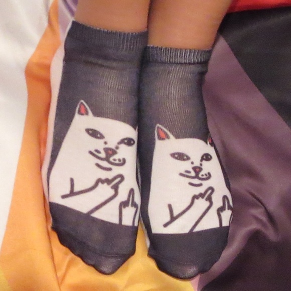 Brand New! F*ck you Cat Socks!!!! - Picture 2 of 2